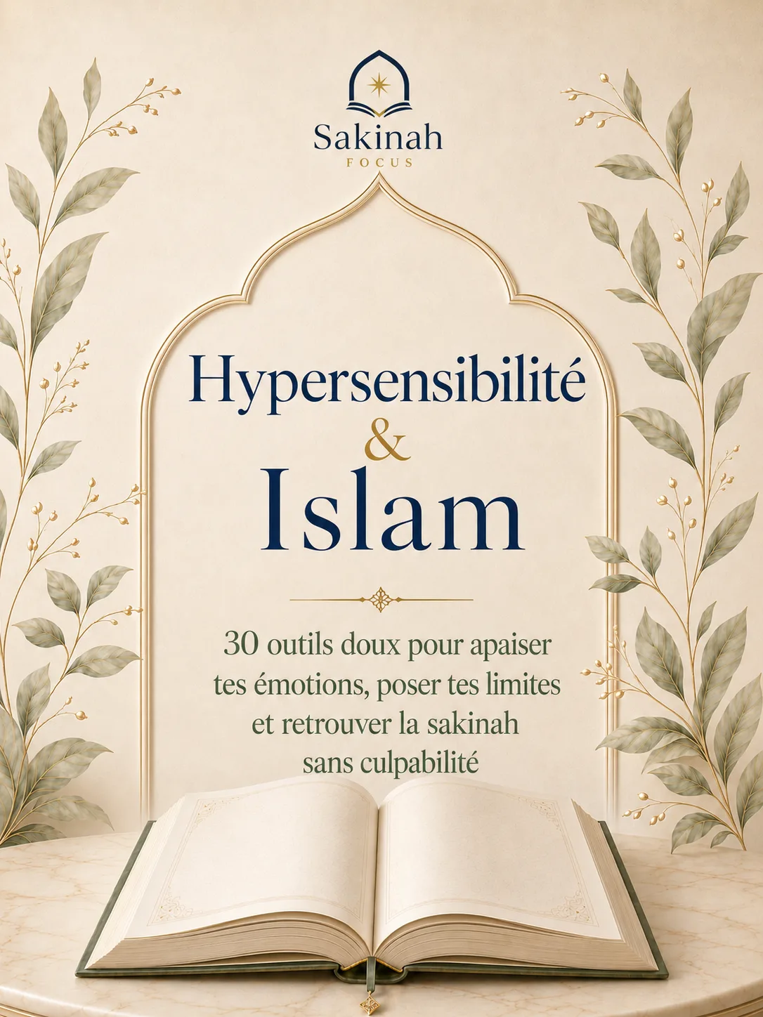 Couverture du guide PDF Hypersensibilité & Islam, Sakinah Focus.